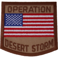 Operation Desert Storm Patch | US Iraq War Military Veteran Patches